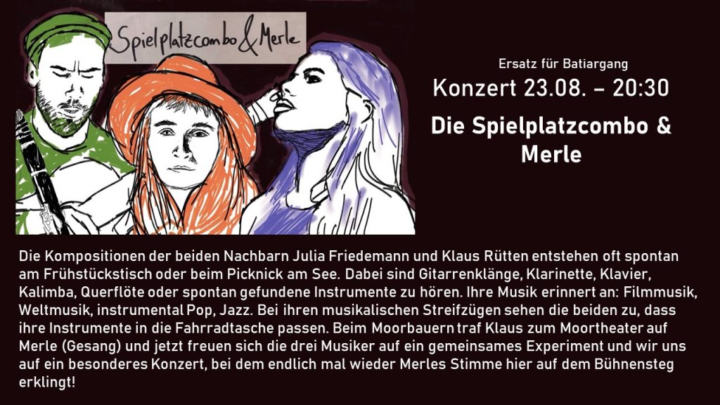 Konzert beim Moorbauern am 23.08.