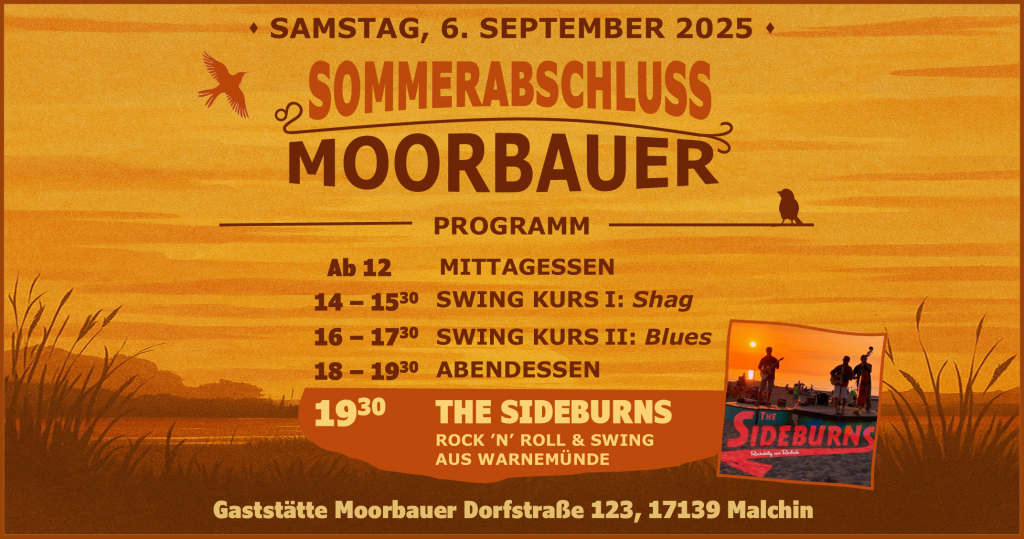 Sommerabschlussparty beim Moorbauern
