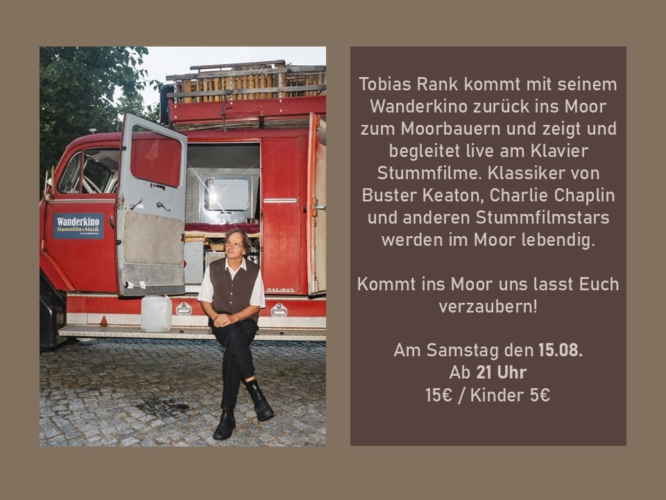 Wanderkino beim Moorbauern am 15.08.