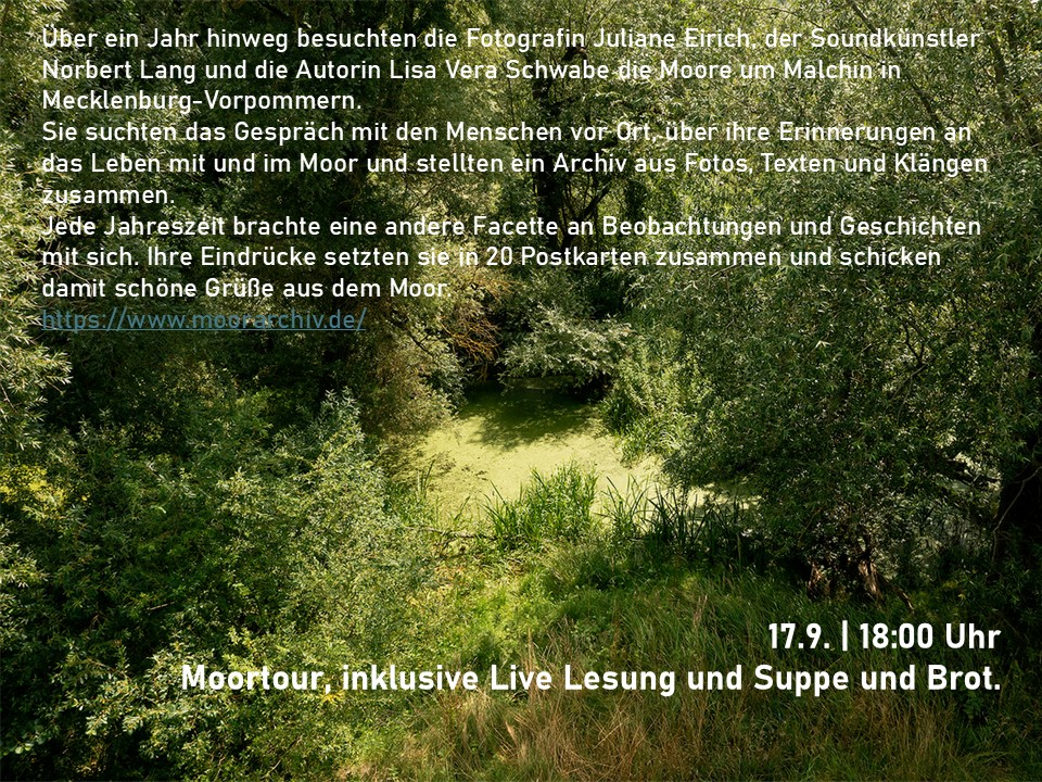 Moorarchiv Veranstaltung